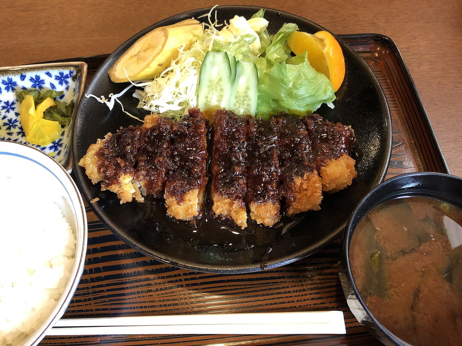 미소카쓰 정식
