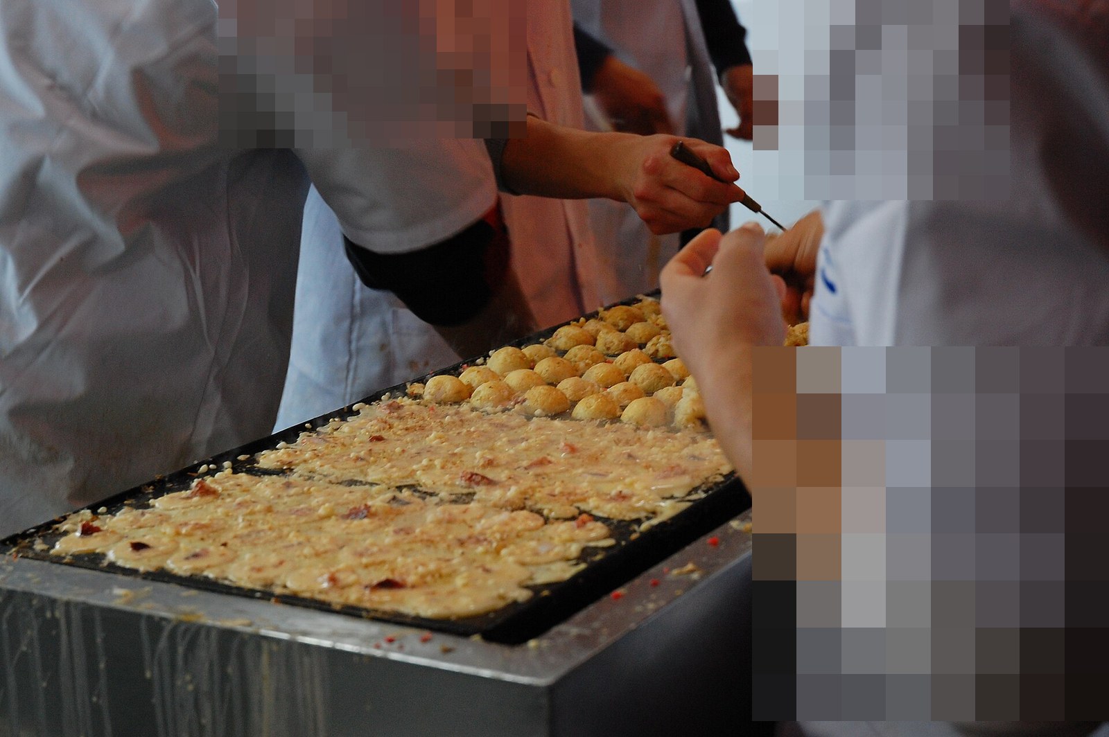 타코야키 굽는 철판
