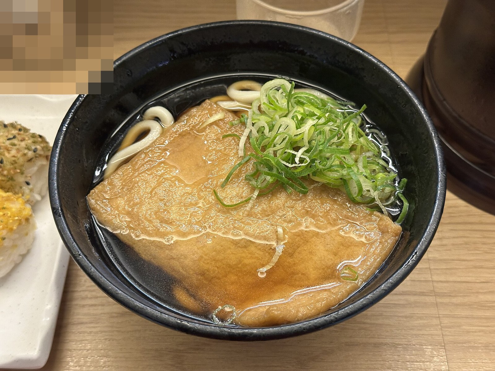 키츠네우동 한 그릇